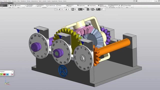 Angle Adding Mechanism Bevel Gear