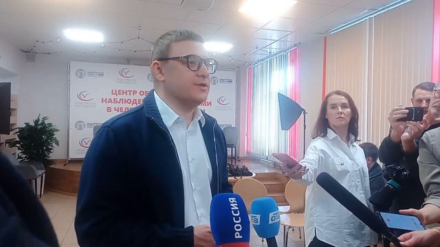Алексей Текслер поделился впечатлениями о Центре общественного наблюдения за выборами