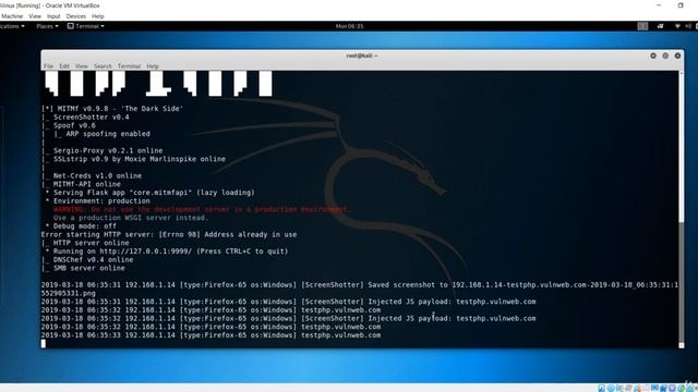 Inject Keylogger and take Screenshots with MITMF | hacking with kali linux | MsfVenom