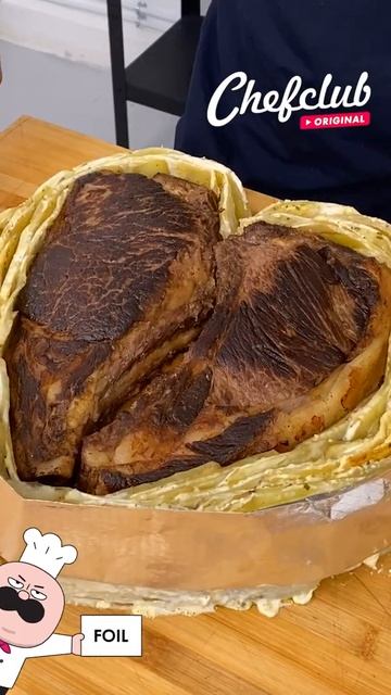 Meat Eater's Steak & Potatoes 🥩😋 Don't be a spectator, try this meaty recipe #SHORTS