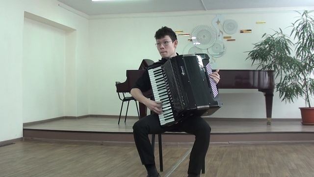 А. Пьяццолла, аранж. В. Бордунова «Libertango». Эдуард Аносов, НОККиИ, преподаватель О.В. Бордунова