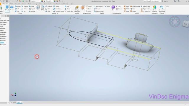 VE Project | SolidWorks Exam Exercise | Autodesk Inventor Pro 2022 | Design Tutorial