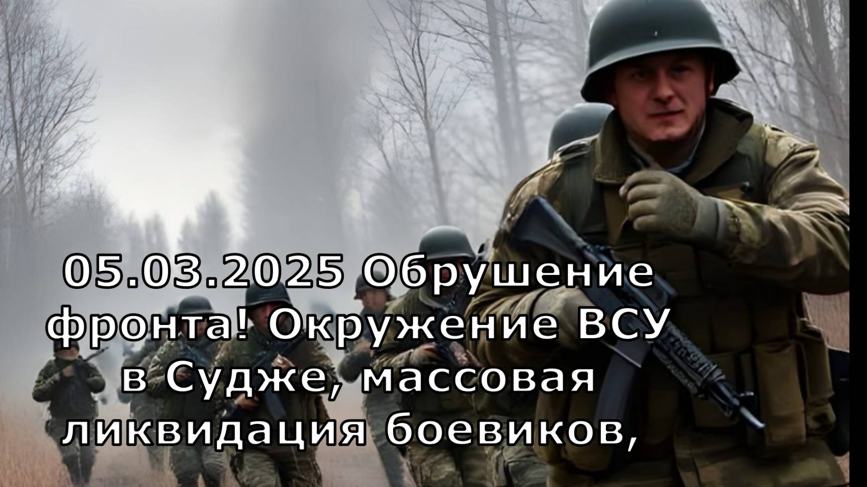 05.03.2025 Обрушение фронта! Окружение ВСУ в Судже, массовая ликвидация боевиков,