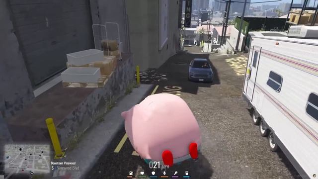 Running from Cops with Cursed Cars in GTA 5 RP