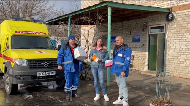 🚑 Васильевская и Михайловская подстанции - пункты скорой помощи получили в дар новые смартфоны