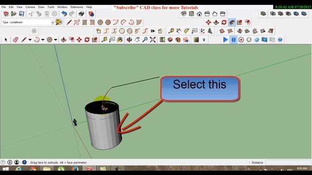 Sketchup Tutorial #09 -  ( L- tube )