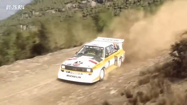 Dirt Rallye 2.0 - GREECE Fourketa Kourva - Audi Quattro S1 - Driving Impressions