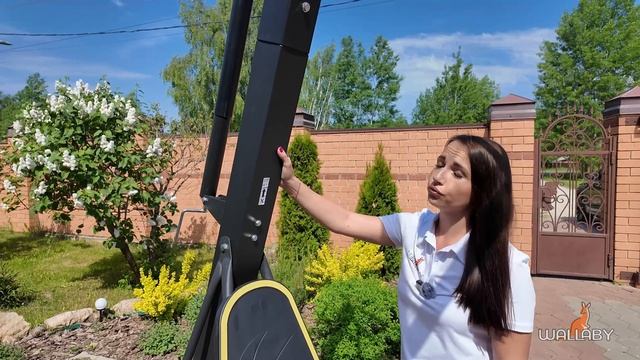 Баскетбольное кольцо Wallaby X700 - мобильная баскетбольная стойка для дома