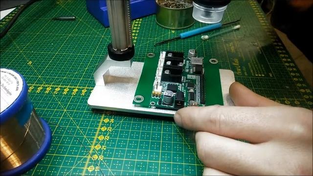 Woodpecker CNC alaplap javítása