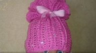 Вязаная шапочка!. Вязание для начинающих.knitting
