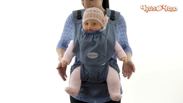 Видео инструкция к эргономичному слинг-рюкзаку Baby Mobile Hip