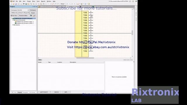 Tutorial for altium designing lcd16x2 blue schematic,footprint,3d measurement part 1