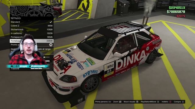 HONDA CIVIC PIKES PEAK HILLCLIMB - DINKA BLISTA KANJO