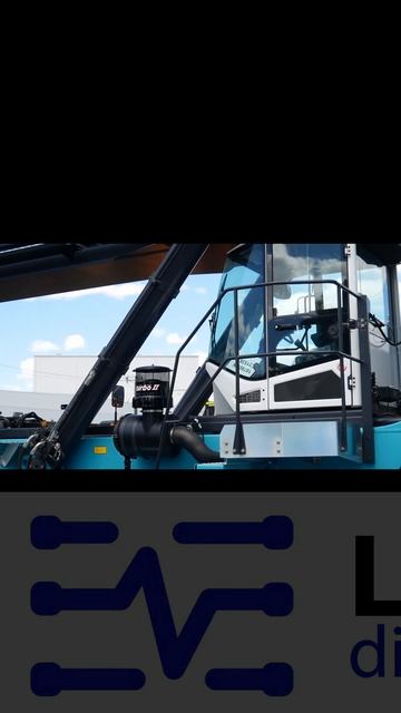 Konecranes 45.0T Reach Stacker SMV 4531 TC5. Замена цилиндра подъема.