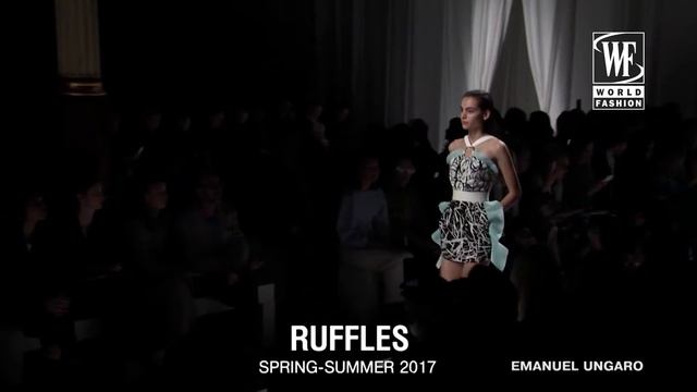 Ruffles Spring/Summer 2017 Trend