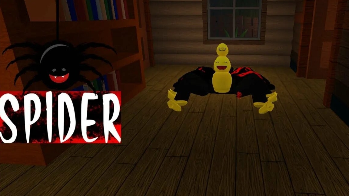 играем с Артёмом в SPIDER в Roblox