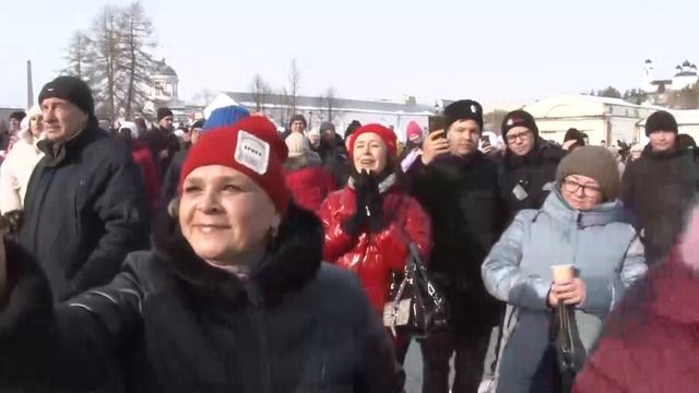 Масленичные гуляния прошли в Каменске-Уральском. Панорама 05.03.2025