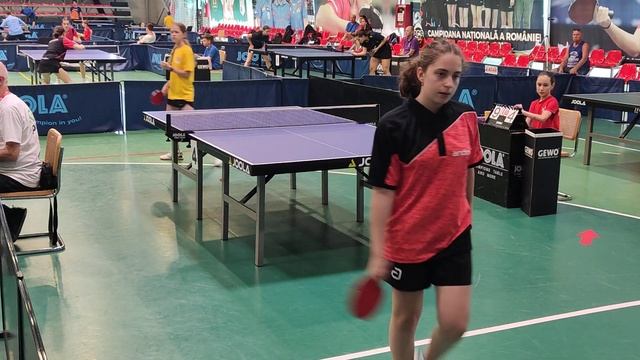 table tennis Romania, Morar Angela Vs Tap Maya, Dumbrăvița Championships Trophy