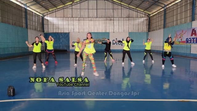 Senam Aerobik membakar lemak tubuh l Aerobic Nofa Salsa
