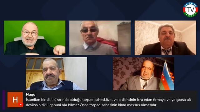 3.3.25: Sərhəd, müxalifət problemləri və Xalq Parlamentinə namizədlərin bu barədə mövqeyi.