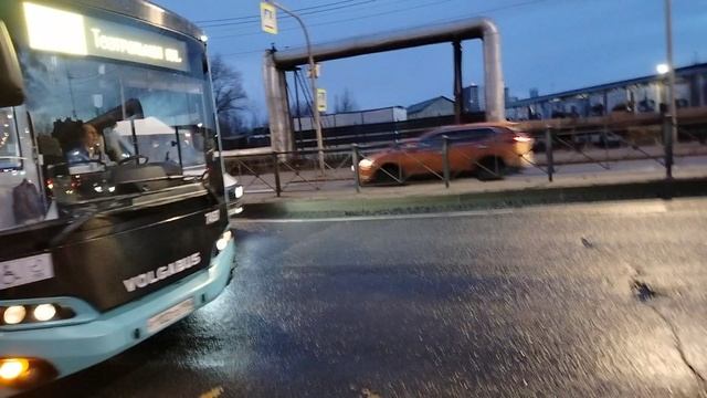 Автобус 241 маршрут Волгабас 5270.G4 7107 и Автобус 3 маршрут Волгабас 5270.G2 7457ПредпортоваяУлица