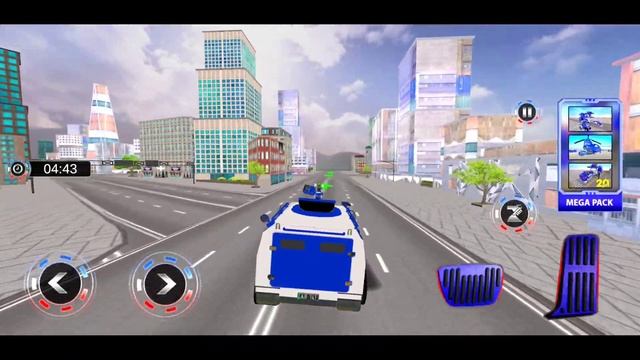 Best Police Car Transport Truck Simulator Game - Android Gameplay