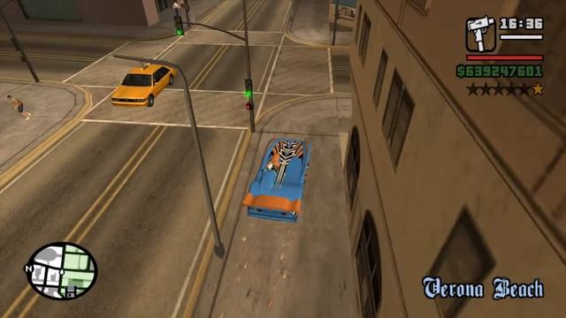 GTA San Andreas Jugando con Kamen Rider Aqua