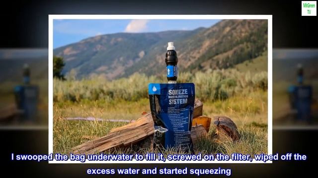 Sawyer Products Squeeze Water Filtration System