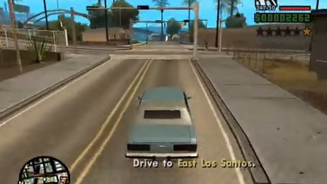 GTA SA - Mission 3 - Tagging up Turf