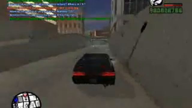 Grand Theft Auto San Andreas Multiplayer - Anti-gravity car