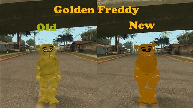 [GTA:SA] [FNAF] Retextured Animatronics With Splinks Textures