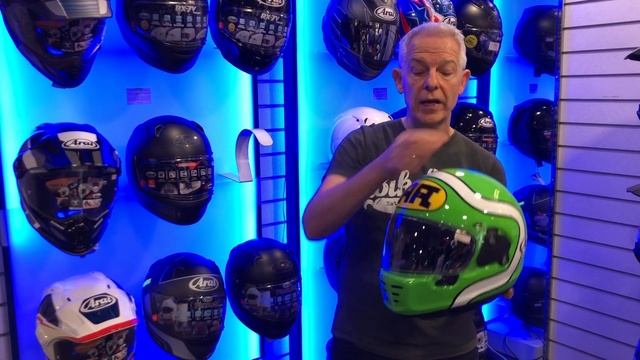 2020 Arai Rapide Helmet - perfect mix of retro and new tech