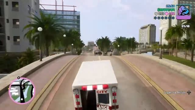 "Somebody Call The Wambulance" Grand Theft Auto Vice City Definitive Edition - Paramedic Mission
