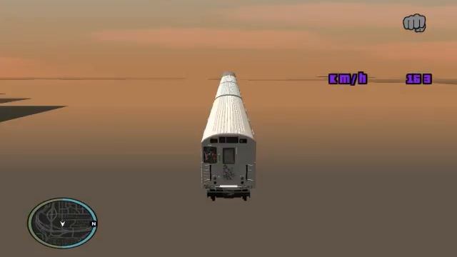 GTA 4 TO SA ALPHA TRAIN TRACKS TEST