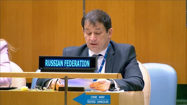 Point of order by First DPR Dmitry Polyanskiy following the UNGA Statement by President of Poland