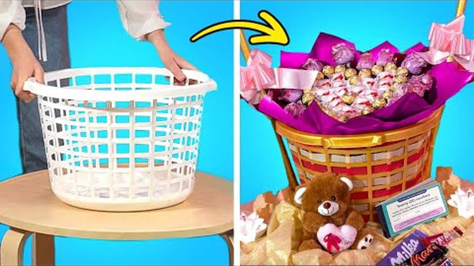 ИДЕИ ПОДАРКОВ НА ЖЕНСКИЙ ДЕНЬ 🎀 ПРОСТЫЕ ПОДАРКИ 🎁