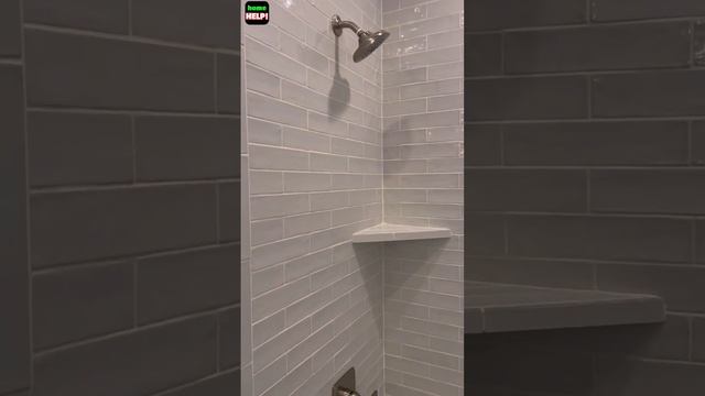 Bath Design Ideas 17, gray rules! Amazing counter, sweet floor and shower tiles! #bathroomdesign