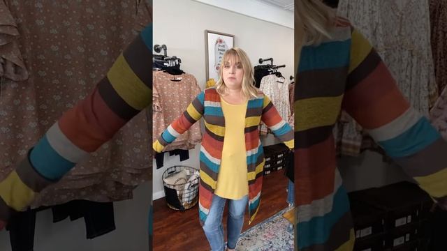 Style Review: Color Block Cardigan