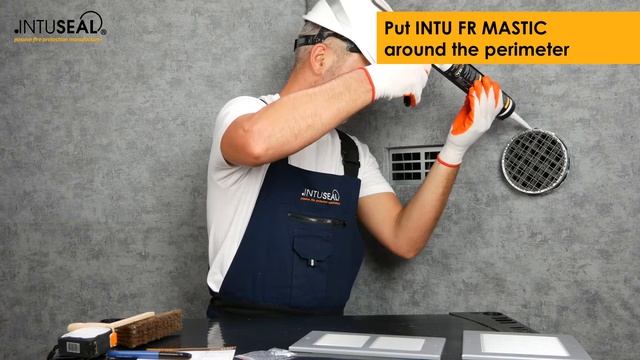 INTU FR GRILLE - R40B/C80 in VENTILATION hole
