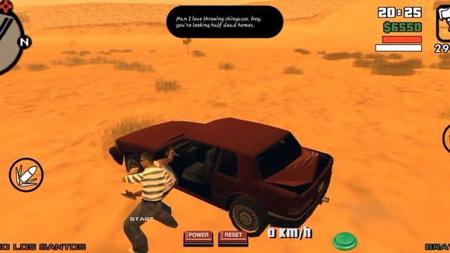 "I need this car, man. I can hardly walk!" | GTA: SA