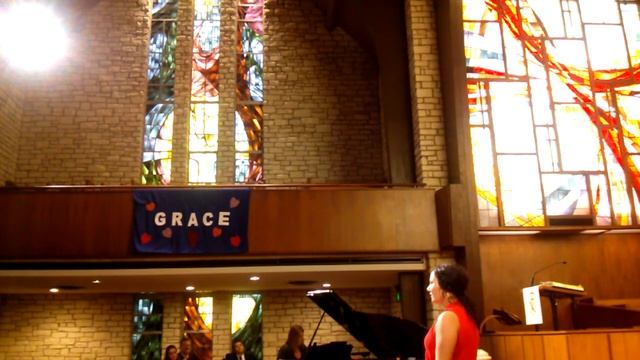Liz Cass sings the Composer's Aria from Ariadne auf Naxos by R. Strauss Cynthia Wilson, piano
