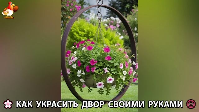 Как украсить двор дома фото идеи (188) 🏡 для дачи и сада своими руками 🌷🪻🌺💮