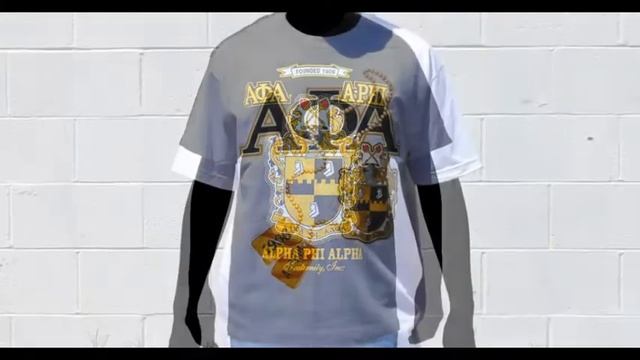 ALPHA PHI ALPHA T SHIRTS-BLACK GREEK-GREEK PARAPHERNALIA-ALPHA PHI ALPHA GIFTS