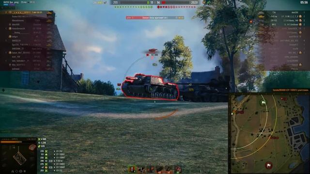 Мир танков. WOT. Бой на Т-44-100 (Р). Взял 11 фрагов и 7.3К урона