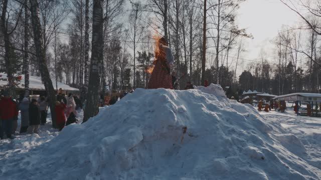 Фэтбайк зимой. Томск. Масленица.