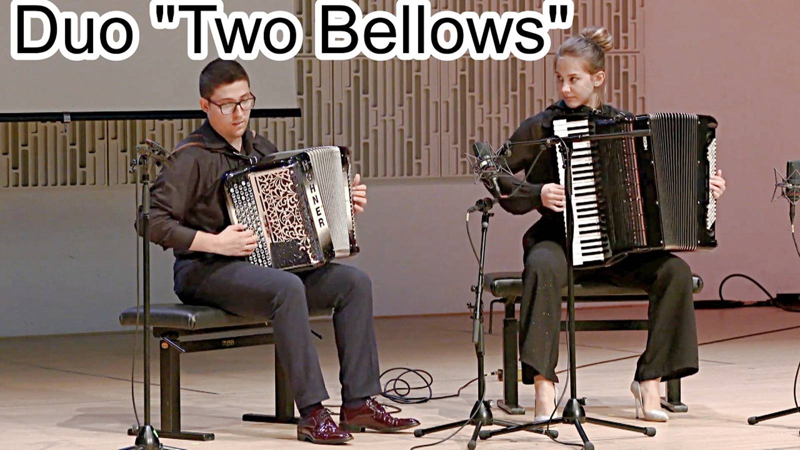 Фантастические музыканты! Потрясающий дуэт "Two Bellows" ("Два меха") Александар и Ана Коловски