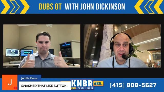 Dubs OT with John Dickinson | KNBR Livestream | 4/2/24