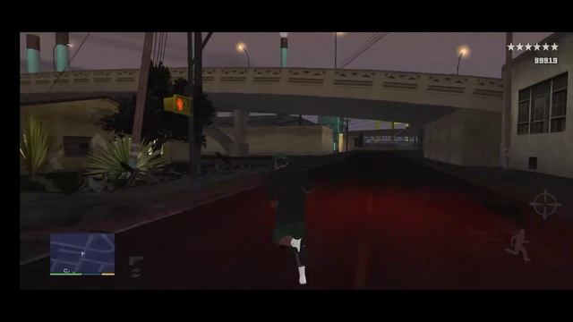 GTA V BLOOD ON SCREEN EFFECT || GTA SA ANDROID