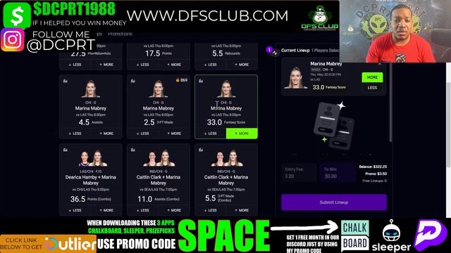 WNBA PRIZEPICKS  | SLEEPER | PROP PICKS | THURSDAY | 5/30/2024 | WNBA BETTING | BET PROPS