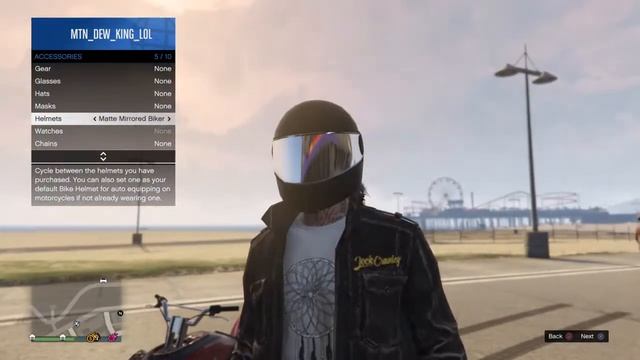 Gta 5 online how to wear a helmet and a mask